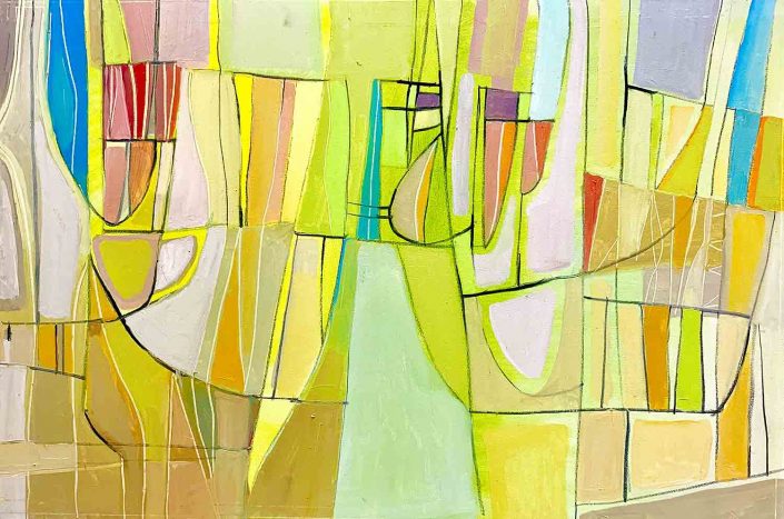 Figuration #11, Forest Scene, 1997